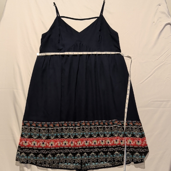 Maurices Dresses & Skirts - Maurices Navy and Red Boho Midi Dress